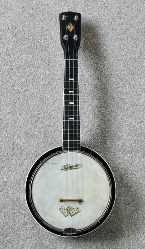 1930's Vintage JSR Le Domino Banjo Uke Ukulele image 1