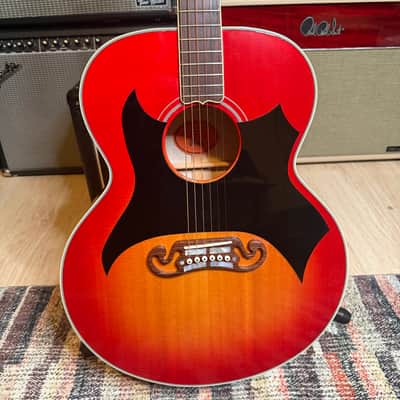 Gibson Custom Shop Johnny Cash Signature SJ-200 2024 - Vintage Cherry Sunburst image 2