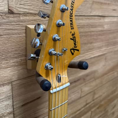 Fender Vintage Stratocaster Guitar -Maple Fretboard 1976- Sunburst- 10lbs w/non original pups + case image 7