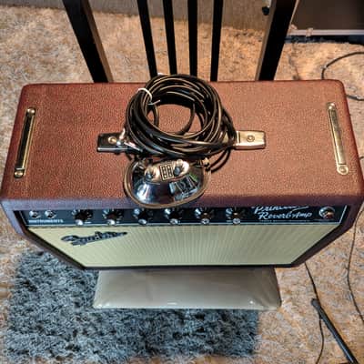 Fender '65 Princeton Reverb Reissue "Bordeaux Reserve" FSR Limited Edition 12-Watt 1x12" Guitar Combo 2010s - Wine Red / Wheat image 4