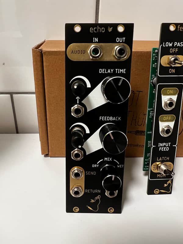 Tenderfoot Electronics Echo & Feed Eurorack Delay Modules image 1