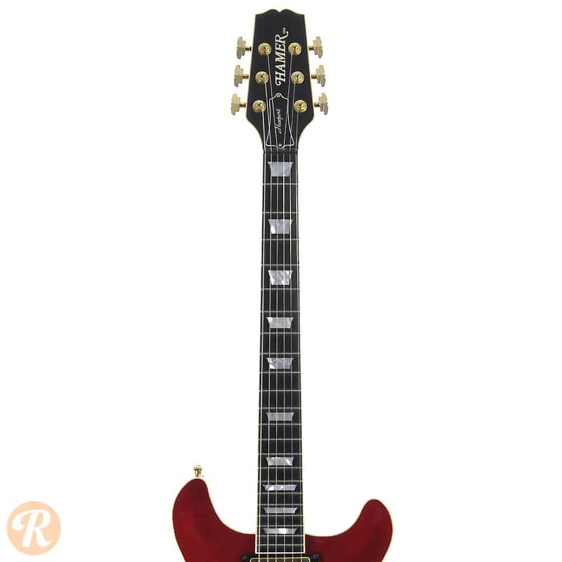 Hamer Newport Pro Custom Ruby Red 2001 image 6