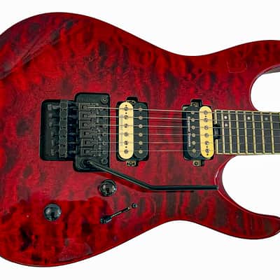 Jackson Pro Series DK2Q Dinky 2015 - Transparent Red image 3
