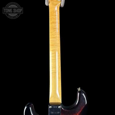 Fender Custom Shop 1963 Stratocaster Relic 3 Tone Sunburst Sparkle w/case TSLTD6OF10 image 9