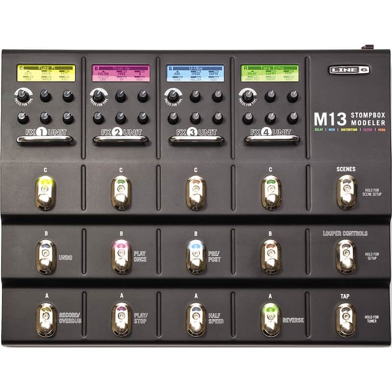 Line 6 M13 Stompbox Modeler Guitar Multi-Effects Pedal Regular image 1