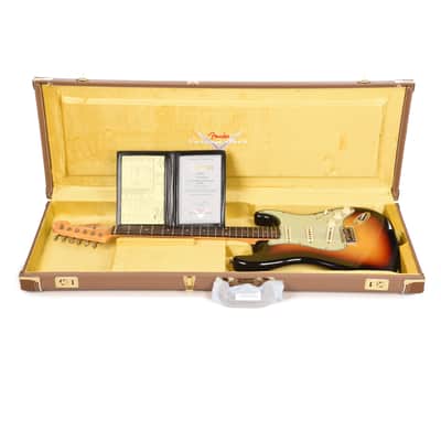 Fender Custom Shop 2026 Time Machine 1960 Stratocaster Journeyman Relic Bleached 3-Tone Sunburst (Serial #CZ591635) image 8