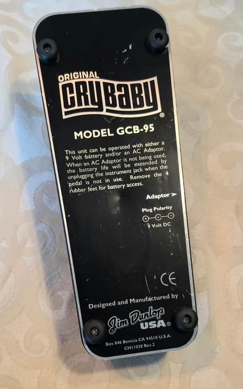 Dunlop Jim Dunlop Vintage 1994/95 Jim Dunlop Cry Baby Model GCB-95 Guitar Pedal Effects.