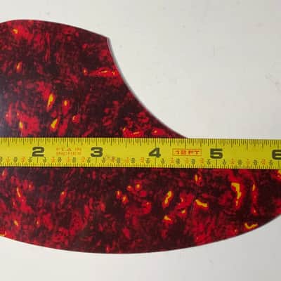 Acoustic Pickguard - Tortoise Shell image 4