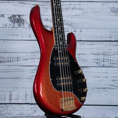 *DEMO* Music Man StingRay Special 5 HH Bass | Cherry Punch image 5