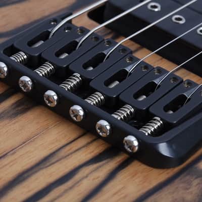 Schecter C-1 Pale Moon Natural Satin with Black Burst image 7