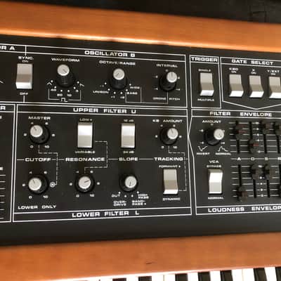 RARE Vintage 1983 Crumar Spirit — Bob Moog Designed Masterpiece — Gorgeous Cosmetics, Complete w/ Original Leather Case image 23