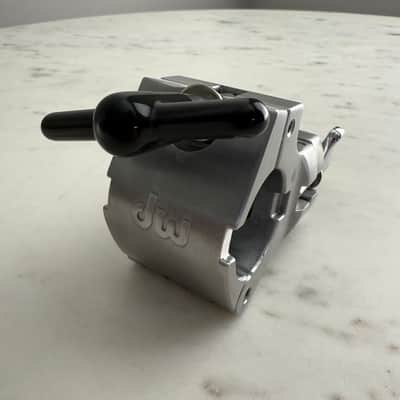 DW DWSMRKC15A 1.5" to Adjustable V Angle Drum Rack Clamp 2010s - Grey image 5