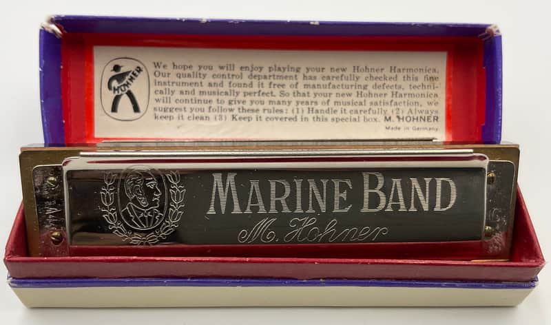 Hohner 1896 MARINE BAND G 1960’S-1970’S image 1