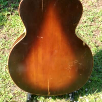 Ultra Rare 1950s Harmony No.1007 Archtop "Made in Occupied Japan" by Kasuga with Vintage Guyatone Pickup image 8
