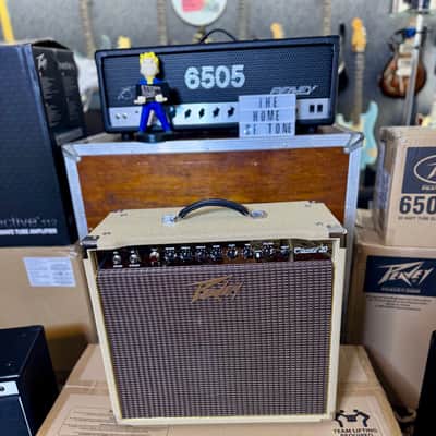 Peavey Classic 20 Guitar Combo Amplifier 1x12” Tweed ( 20W/5W/1W) Recording  USB Interface image 4