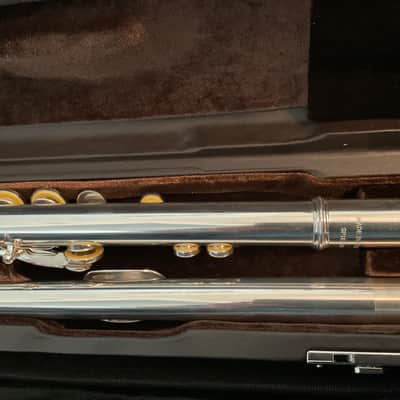 Di Zhao DZ 500 Flute B foot, Sterling Head, Split E key Nice! image 11