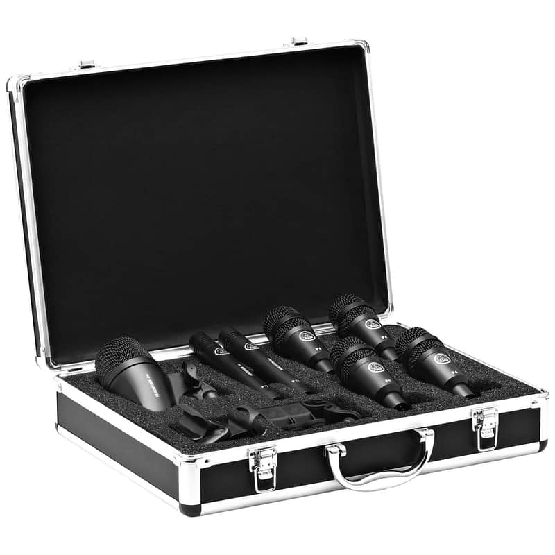 AKG DSS1 Drum Set Session 1 7pc Mic Pack w/ Case image 1