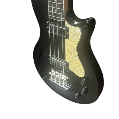 Lakland Skyline HB-30 Short Scale Hollow Body, Black Gloss / Pau Ferro 7.5 LBS *IN STOCK* image 4