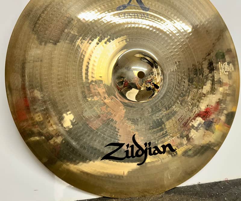 Zildjian 17" A Custom Fast Crash Cymbal 2002 - Present - Brilliant - NOS image 1