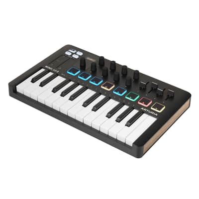 Arturia Minilab 3 25 Note Midi USB Keyboard Controller, Black