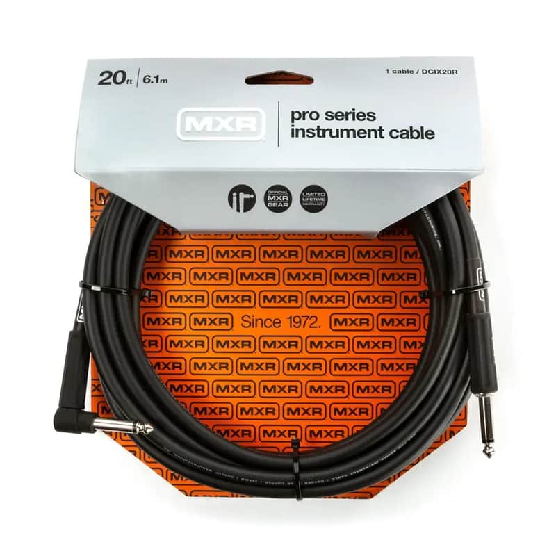 CAVO JACK PER CHITARRA MXR DCIX20R Cavo Strumento Pro Series 6MT (DRITTO-ANGOLARE) image 1