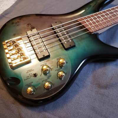 Ibanez SR405EPBDX-TSU | Soundgear Bass | Serial No. I-230213710 | Tropical Seafloor Burst image 13