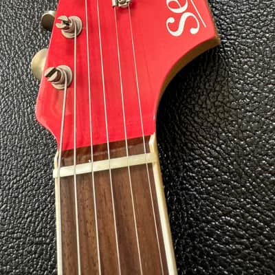 Seüf Guitars Old Hand 10 (OH-10) Offset Style - Fiesta Red image 5