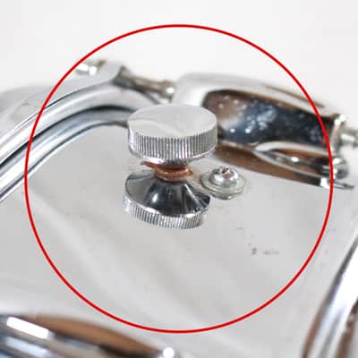 Vintage 70's Slingerland Model No. 141 Festival 5"x14" 8-Lug Chrome Over Steel Snare Drum image 14