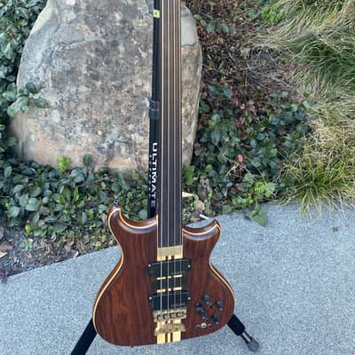 Alembic Fretless 4-String Bass (Pre-Owned) w/bag image 2