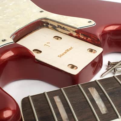 StewMac Neck Shims for Bass, Blank - 6 Pack of 1 Degree Shims image 3
