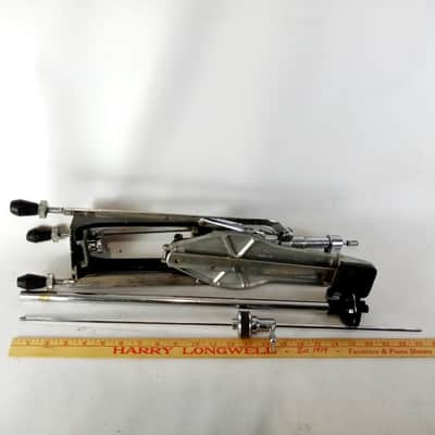 *Slingerland Hi-Hats Cymbals Stand Buddy Rich Dynamo Chrome USA Vintage 60s-70s* image 7