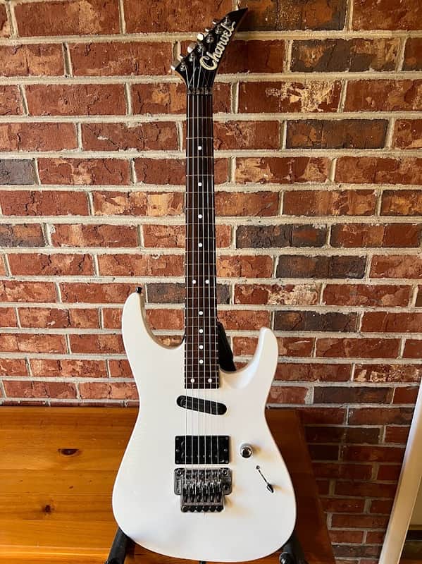 Charvel Fusion Deluxe 1989 - Flour White image 1