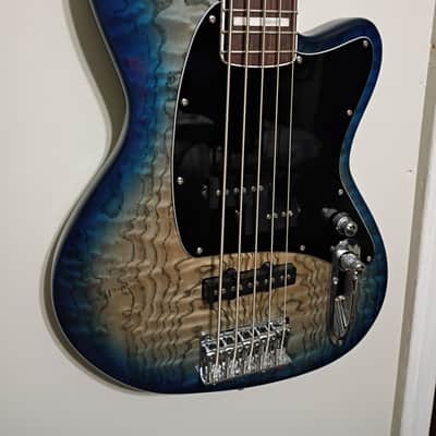 Ibanez TMB405TA-CBS Standard Talman Bass 2024 - Present - Cosmic Blue Starburst image 2