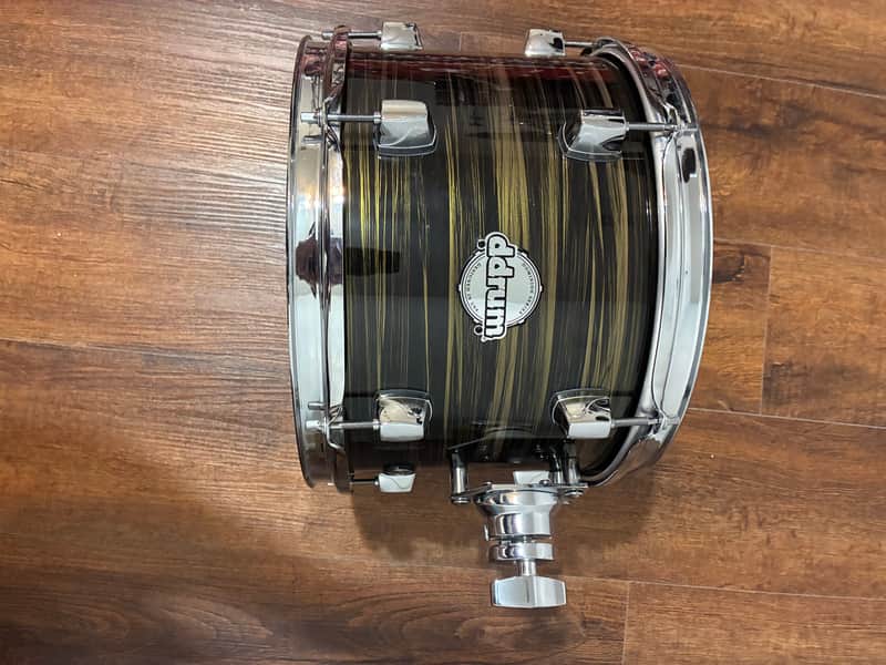 Ddrum Dominion  - Brushed Olive Metallic 12” x 8” rack tom image 1