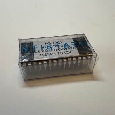 Roland PG-1000 Linear Synthesizer Programmer 1987 - 1990 - Black - Includes ready to install Ver 3.0 Eprom chip image 10