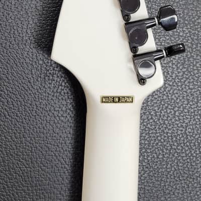 Rare Fernandes FST Lightning White MIJ Japan FR Set-neck image 24