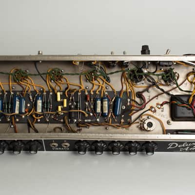 Fender  Deluxe AA763 Tube Amplifier (1964), ser. #A-01481. image 12