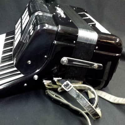 Cordovox Super V 5 Double Tone Chamber Accordian Jet Black w/Electronics image 24
