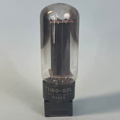 1950s Tung Sol 5U4GB Vintage Black Plate Side Getter Rectifier Tube! T283 image 1