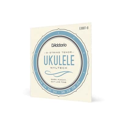 D'Addario Nyltech 8 String Tenor Ukulele Strings - EJ88T-8 image 2