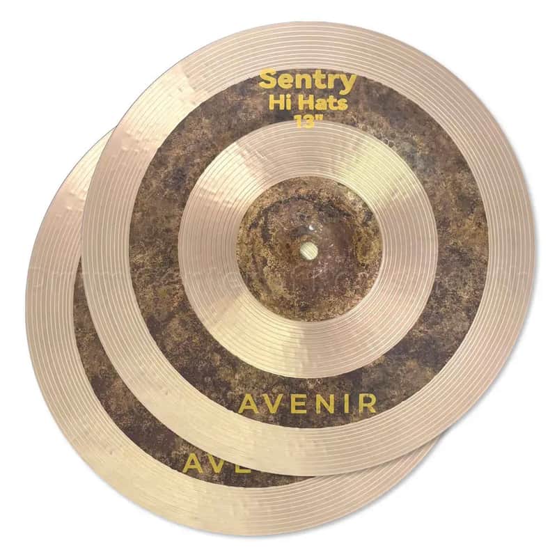 Avenir Sentry Hi Hat Cymbals 13" image 1