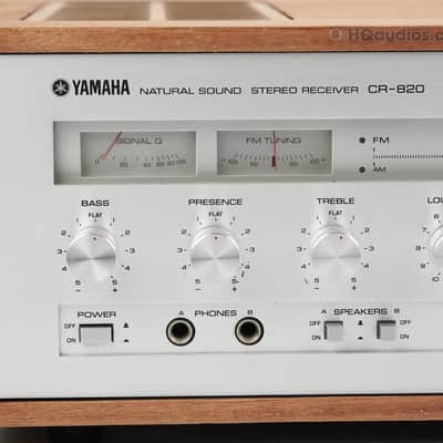 Yamaha CR-820 Vintage Stereo Receiver – Restored – 1-Year Warranty image 3