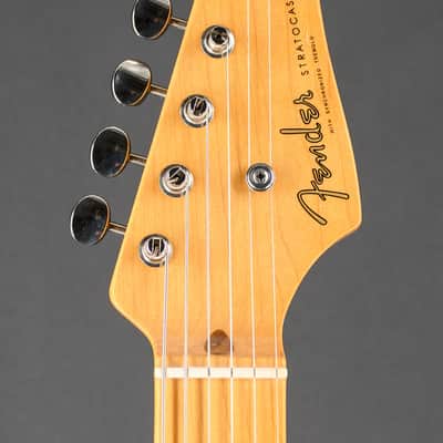 Fender 2018 American Original 50's Stratocaster White Blonde Ash Body image 10