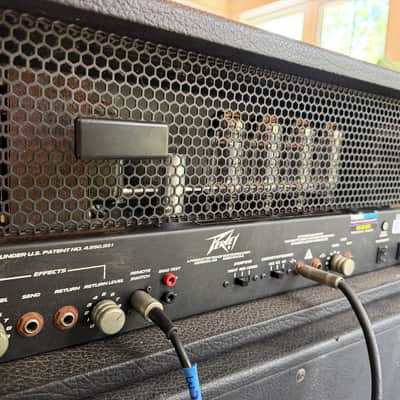 Peavey Triple XXX Head & 412 Slant Half Stack w/ Footswitch image 4