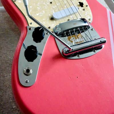 Fender Competition Pink Left-Handed Mustang image 6
