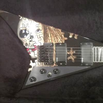 Jackson 1990 Randy Rhoads Custom RR1 Flying V Guitar USA Ontario w/OHSC ALL Original RARE image 2