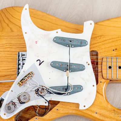 1973 Fender Stratocaster Vintage Guitar Natural, Near-Mint w/ Case image 19