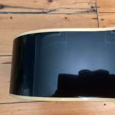 Eko E 20 Ranger VI 1970s Acoustic Guitar Body Good Condition Black image 16