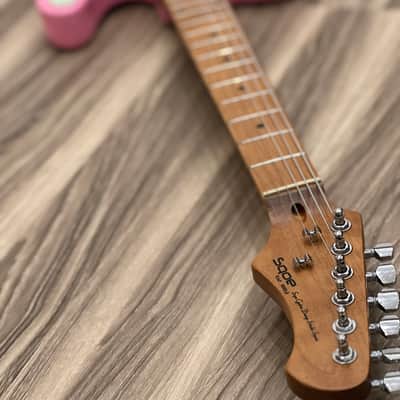 SQOE SETL300 Roasted Maple Series in Shell Pink image 5