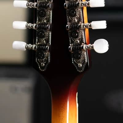 JBovier A4 A-Style Mandolin Violin Sunburst with Hardshell Case - Used image 6